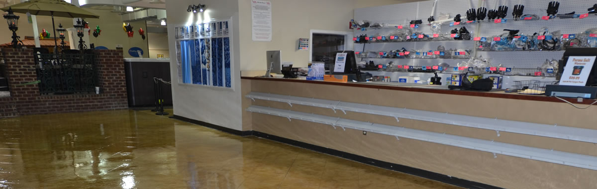 Nashville interior commercial epoxy concrete flooring